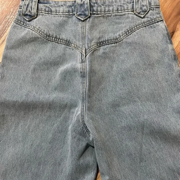 Le Lis Flame Embroidered Baggy Mom Jeans Sz S - Picture 6 of 11